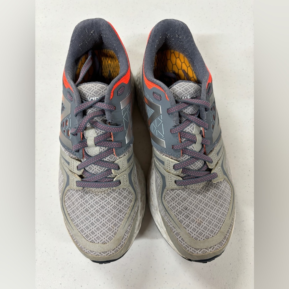 New Balance Gray and Orange Men's Shoes